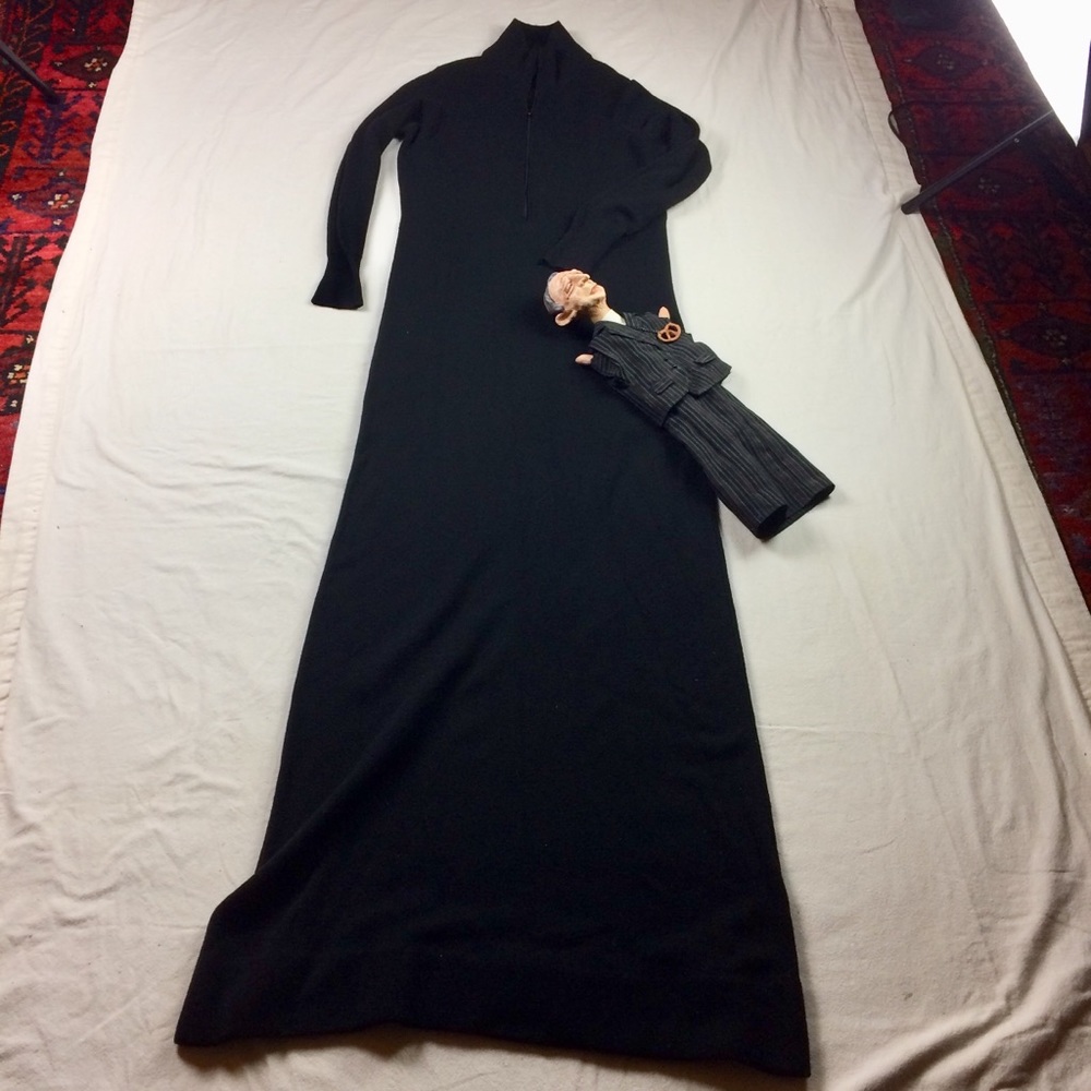 Vintage Halston straight sweater dress